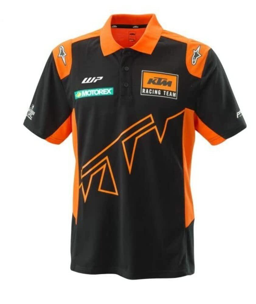 KTM Apparel KTM RedBull Team Polo Shirt (Black) 3PW220019803 Jorgensen Powersports