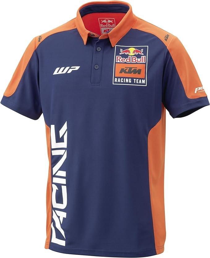 KTM Apparel Navy/Orange / Large KTM RedBull Team Polo Shirt (Navy) 3RB240005904 9010544466027 Jorgensen Powersports