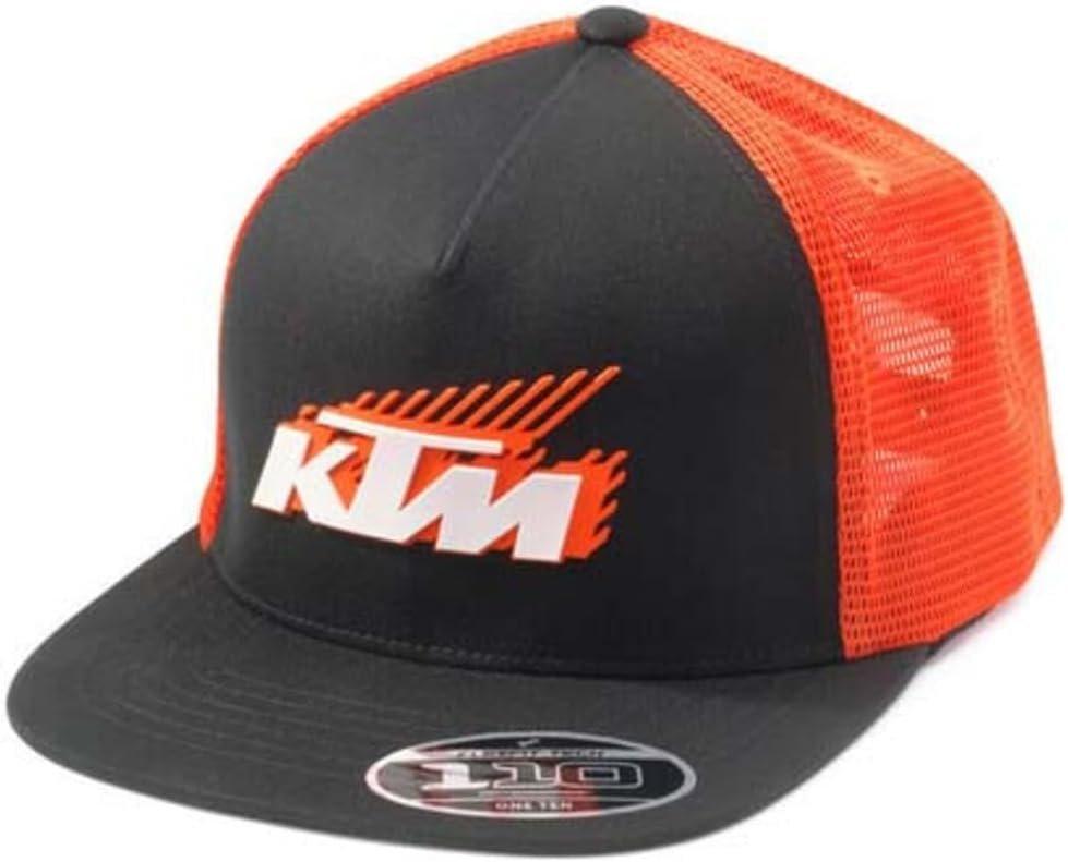 KTM Apparel Neon Orange Mesh KTM Team Hats 3PW240031200 Jorgensen Powersports