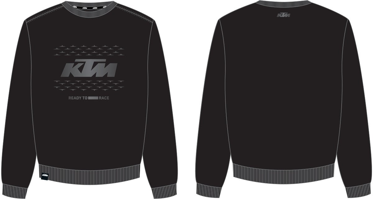 KTM Apparel Small KTM Crewneck Sweater 3PW250017202 Jorgensen Powersports