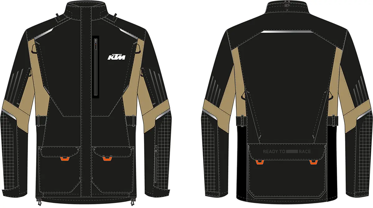 KTM RaceTech K-HydraTech Pro Jacket – Waterproof Cordura® Enduro