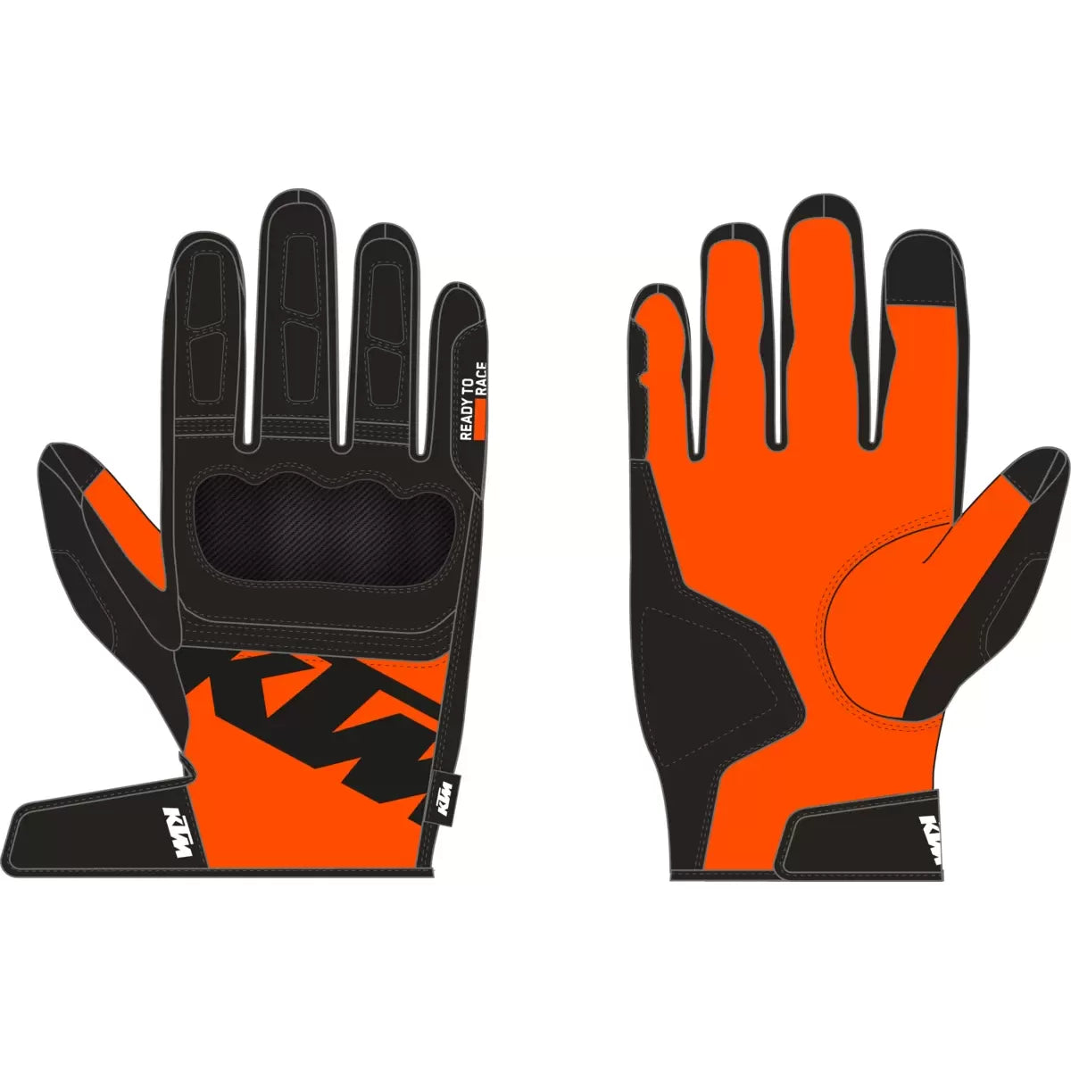 KTM Apparel Small KTM Street EVO K-Hydratech Gloves 3PW250001102 Jorgensen Powersports