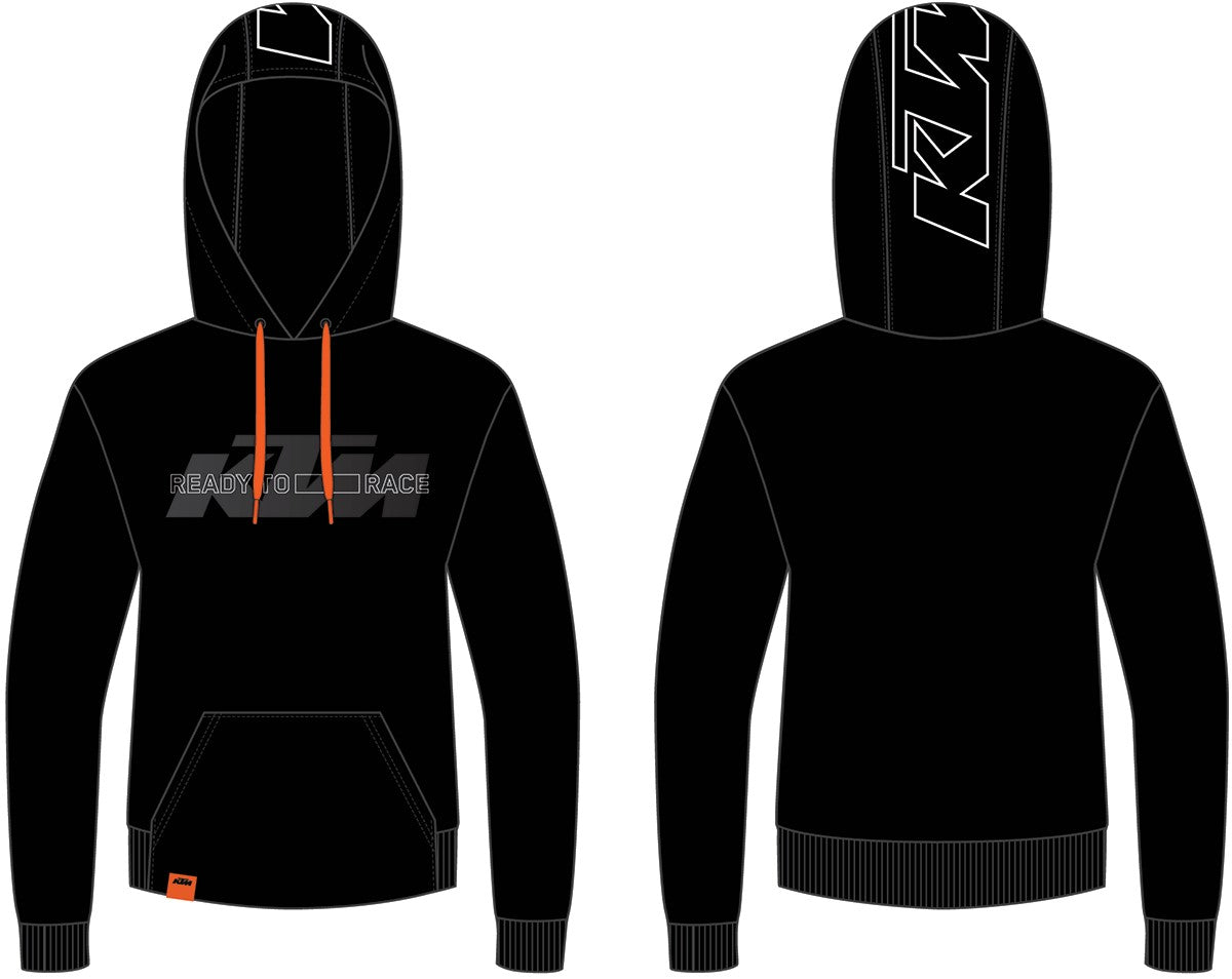 KTM Apparel Small KTM Women's Logo Hoodie 3PW250017702 Jorgensen Powersports