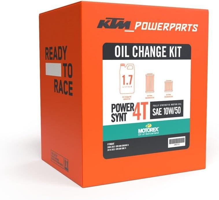 KTM Automotive Parts and Accessories 1.7L KTM Motorex Oil Change Kit 10w/50 U6923152 M Jorgensen Powersports