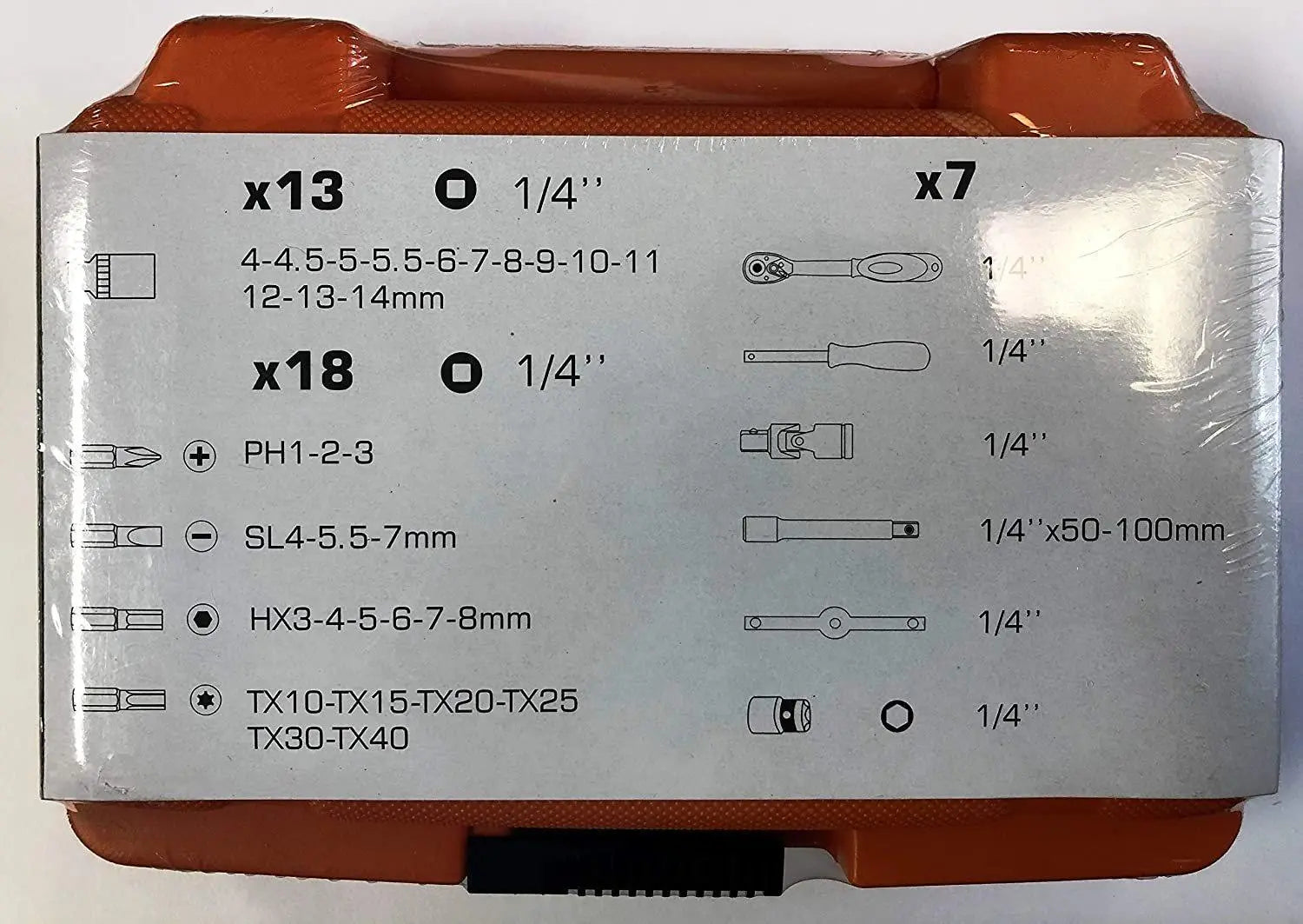 KTM 38 Piece Tool Box Kit KTM