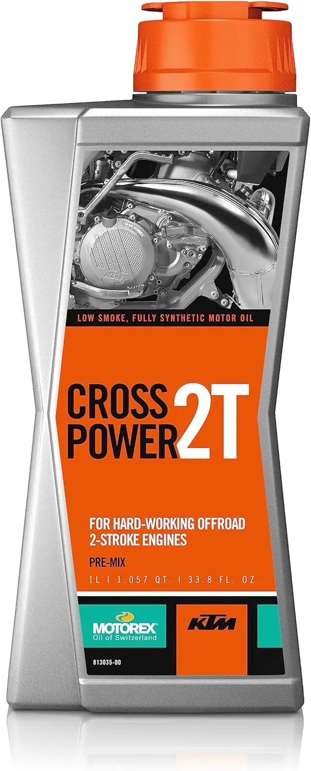 KTM Automotive Parts and Accessories KTM Cross Power 2T Full Synthetic (1-L/10) U6920026 Jorgensen Powersports