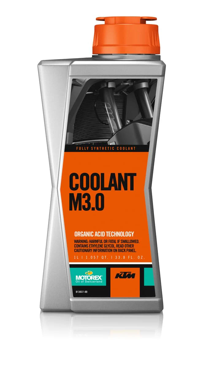 KTM Automotive Parts and Accessories KTM/Motorex Coolant M3.0 Ready to Use 3-PACK U6920035 X3 Jorgensen Powersports