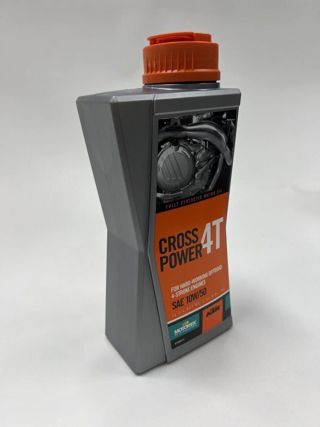 KTM Automotive Parts and Accessories KTM Motorex Cross Power 4T 10w/50 U6920022 Jorgensen Powersports