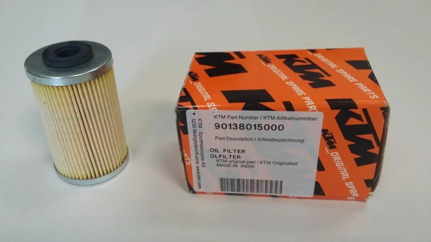 KTM Automotive Parts and Accessories KTM Oil Filter 90138015000 90138015000 Jorgensen Powersports
