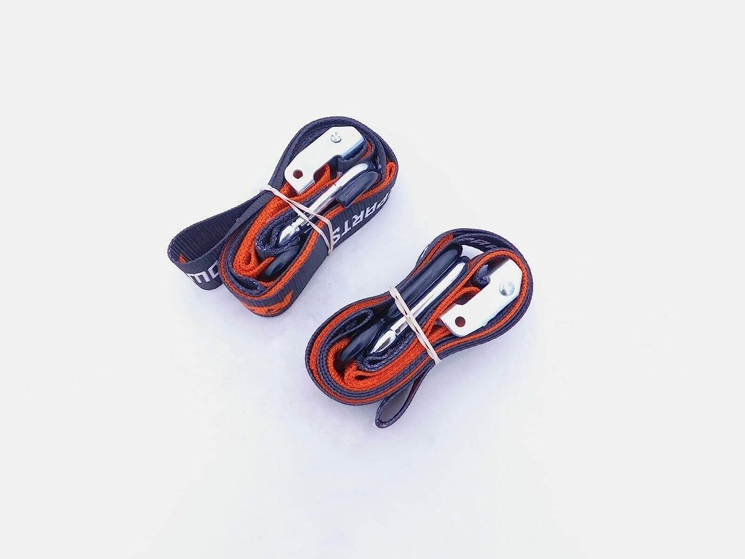 KTM Automotive Parts and Accessories KTM Soft Tie Down Set with Clips U6910047 Jorgensen Powersports