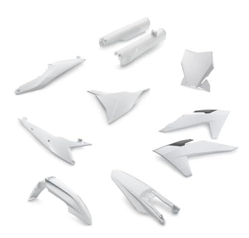 KTM Automotive Parts and Accessories White KTM Plastic Parts Kit 00010000367K 9010544408805 Jorgensen Powersports