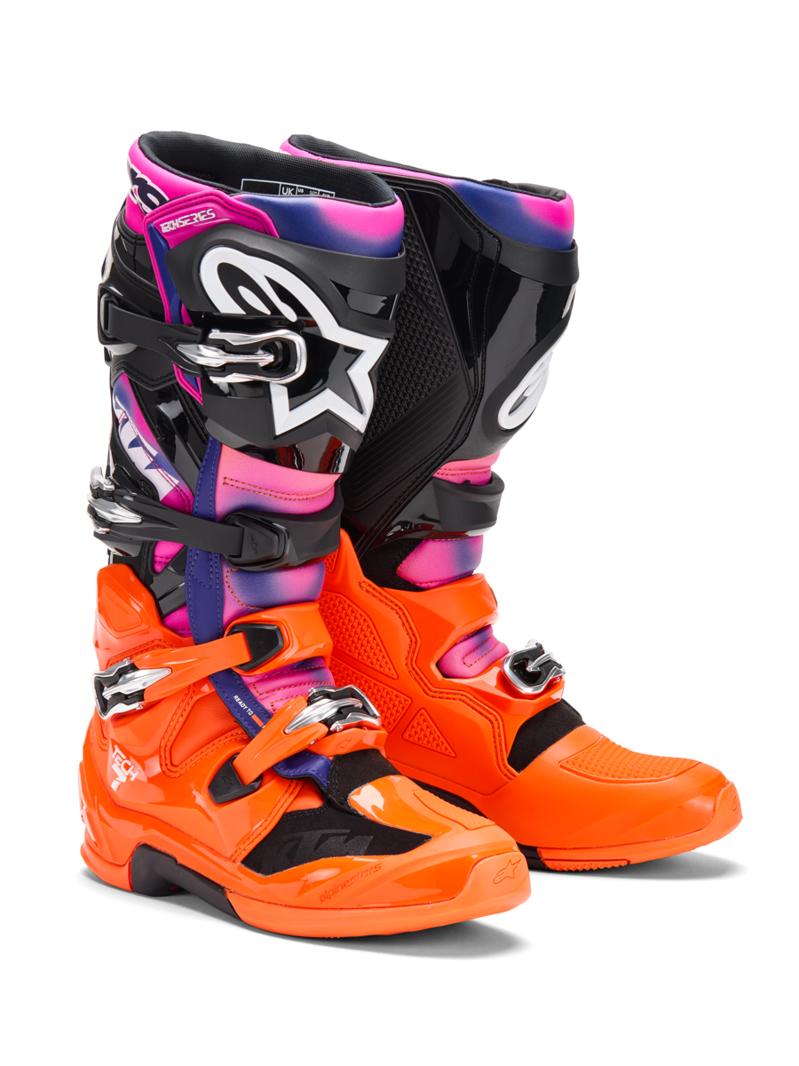 KTM Protection Orange/Magenta/Violet / 8 SUPERTECH XXV TECH 7 BOOTS 3PW250047403 Jorgensen Powersports