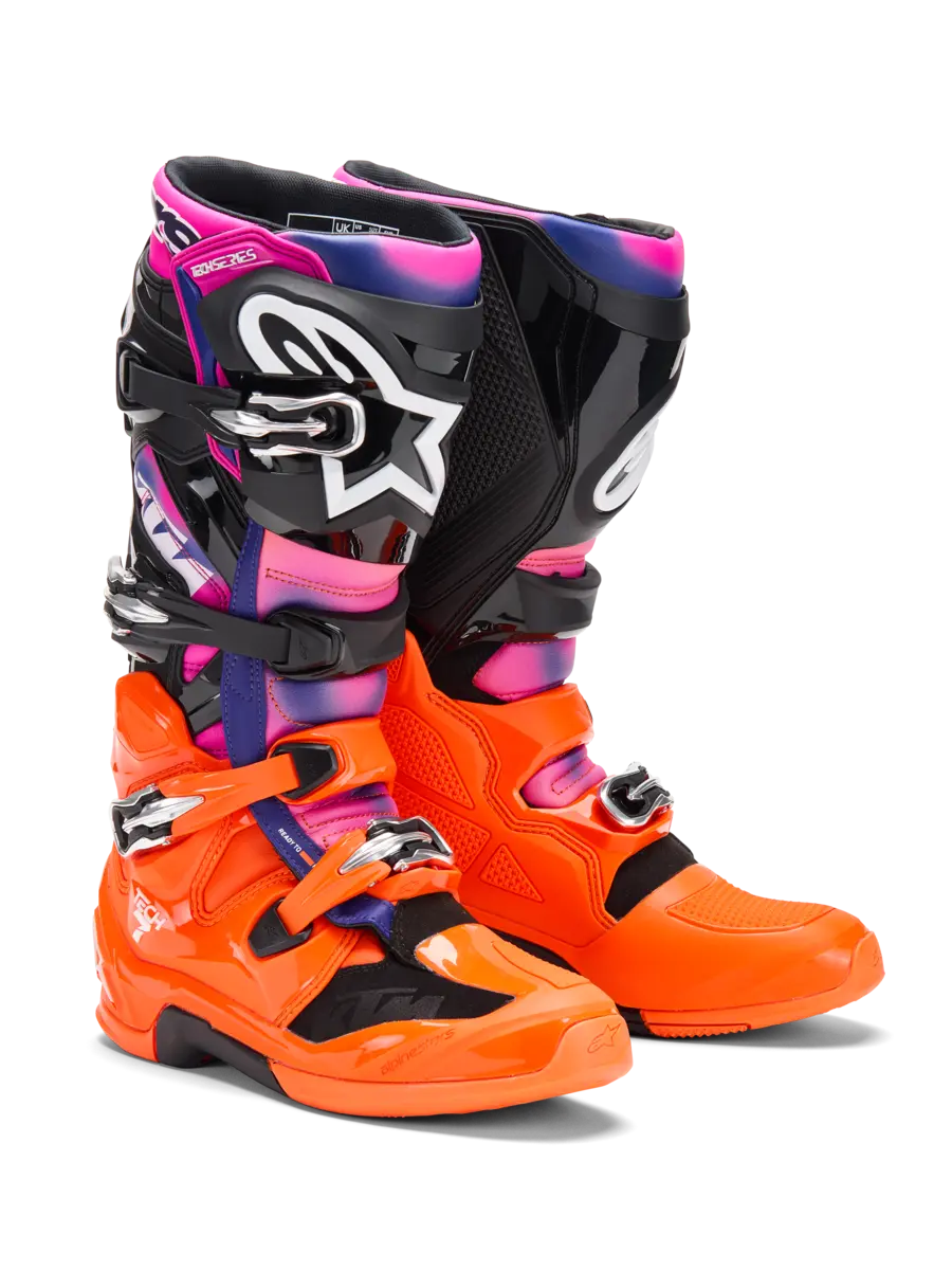 KTM Protection Orange/Magenta/Violet / 8 SUPERTECH XXV TECH 7 BOOTS 3PW250047403 Jorgensen Powersports