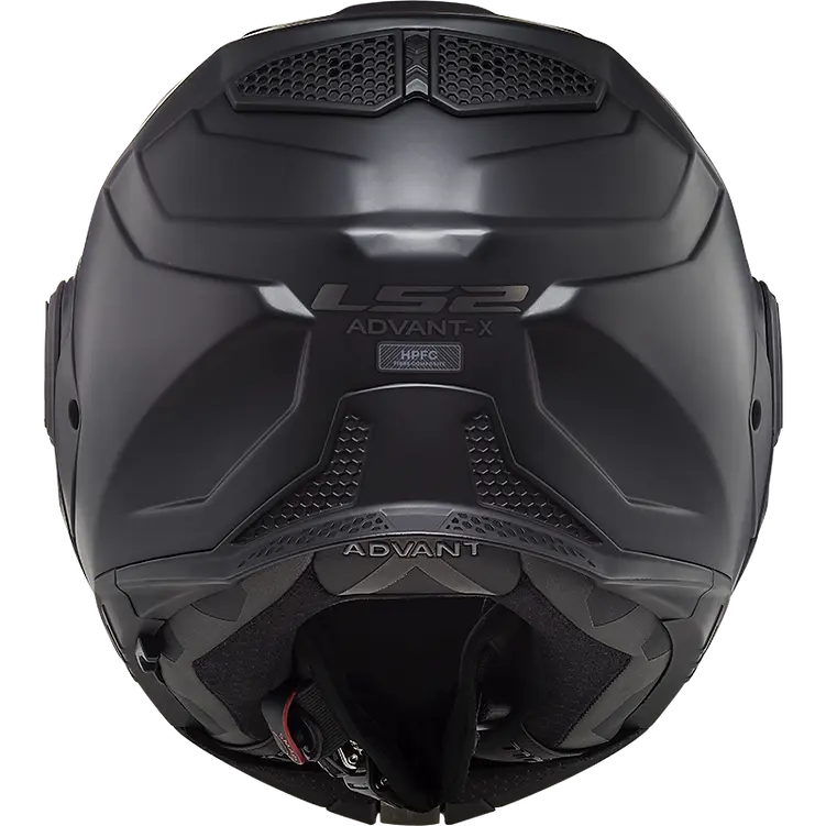 LS2 helmet LS2 Advant X Solid Modular Motorcycle Helmet W/ SunShield Jorgensen Powersports