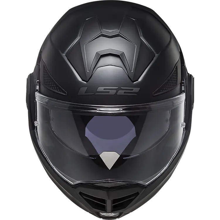 LS2 helmet LS2 Advant X Solid Modular Motorcycle Helmet W/ SunShield Jorgensen Powersports