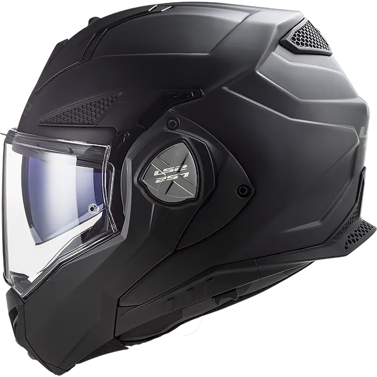 LS2 helmet LS2 Advant X Solid Modular Motorcycle Helmet W/ SunShield Jorgensen Powersports