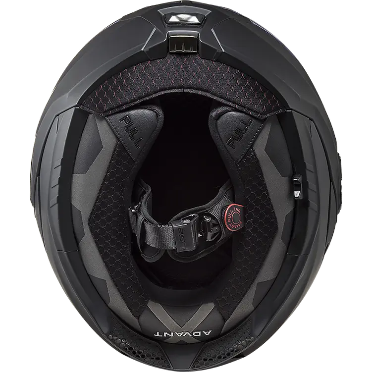 LS2 helmet LS2 Advant X Solid Modular Motorcycle Helmet W/ SunShield Jorgensen Powersports