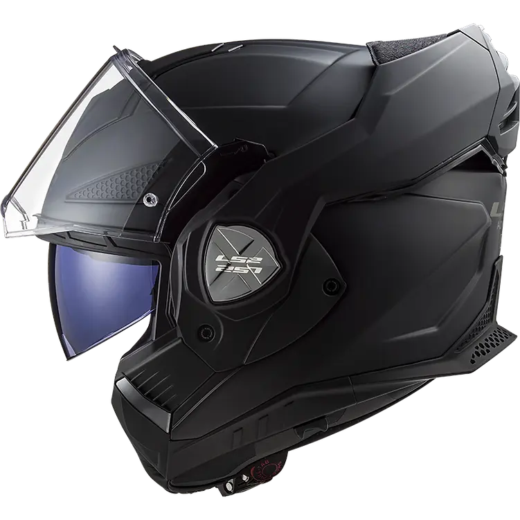 LS2 helmet LS2 Advant X Solid Modular Motorcycle Helmet W/ SunShield Jorgensen Powersports