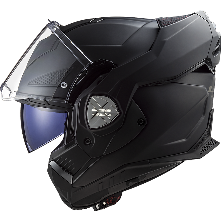LS2 helmet LS2 Advant X Solid Modular Motorcycle Helmet W/ SunShield Jorgensen Powersports
