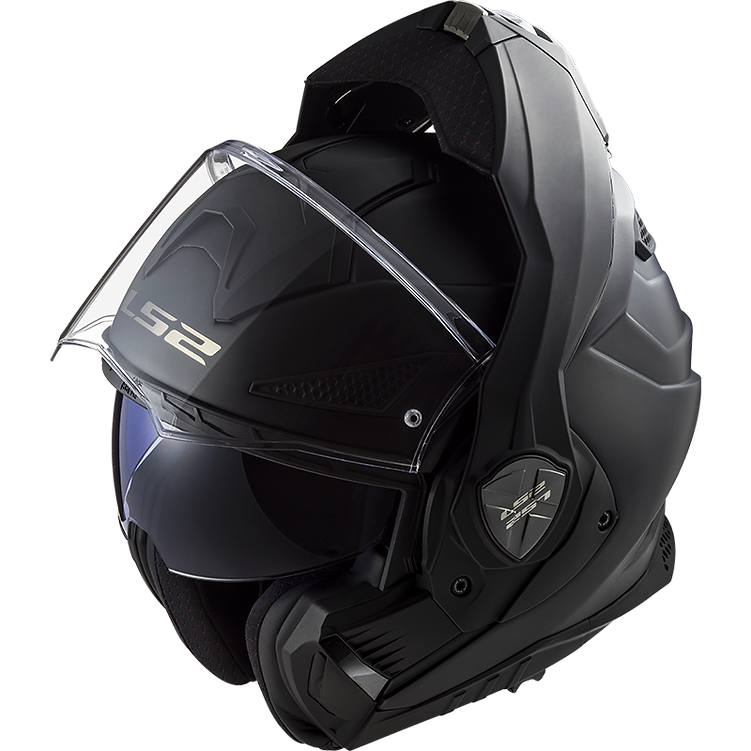 LS2 helmet LS2 Advant X Solid Modular Motorcycle Helmet W/ SunShield Jorgensen Powersports