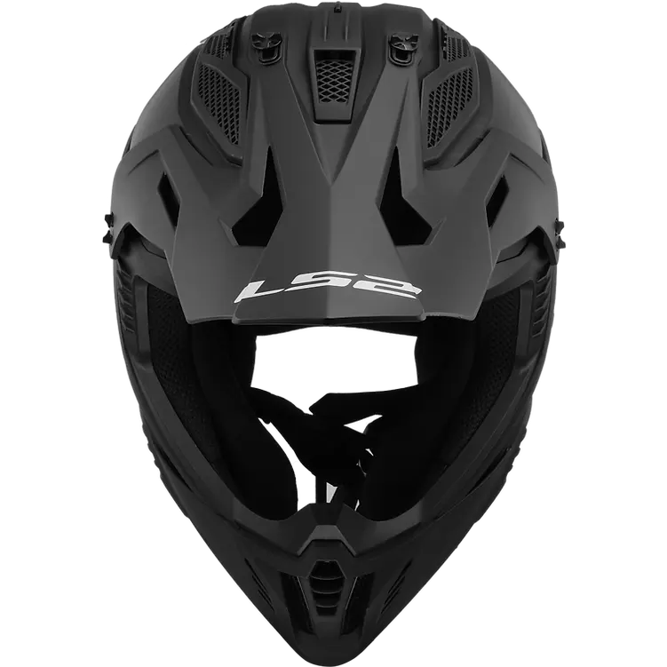 LS2 helmet LS2 Gate II Solid Full Face MX Motorcycle Helmet Jorgensen Powersports