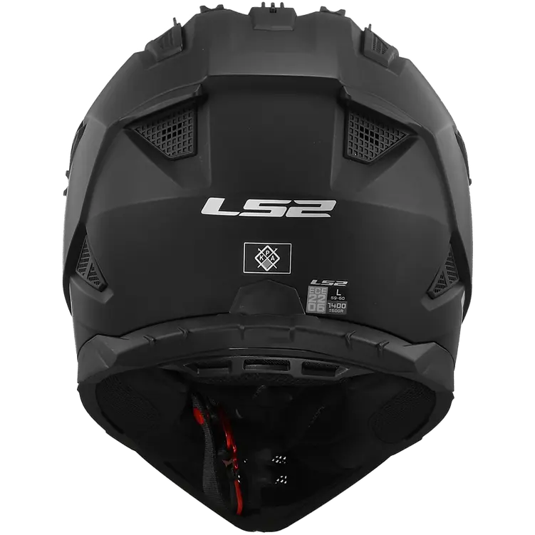 LS2 helmet LS2 Gate II Solid Full Face MX Motorcycle Helmet Jorgensen Powersports