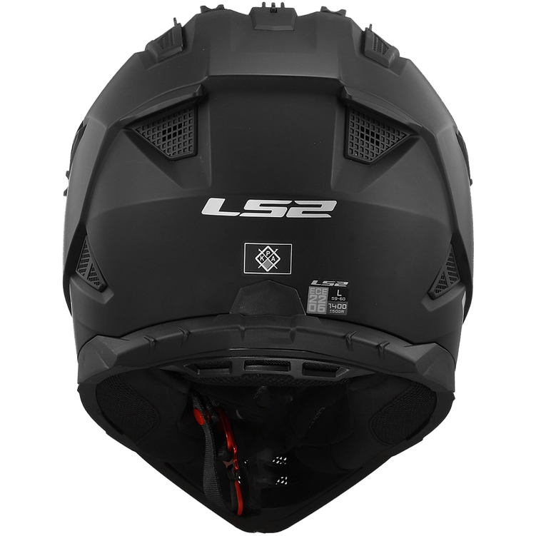LS2 helmet LS2 Gate II Solid Full Face MX Motorcycle Helmet Jorgensen Powersports