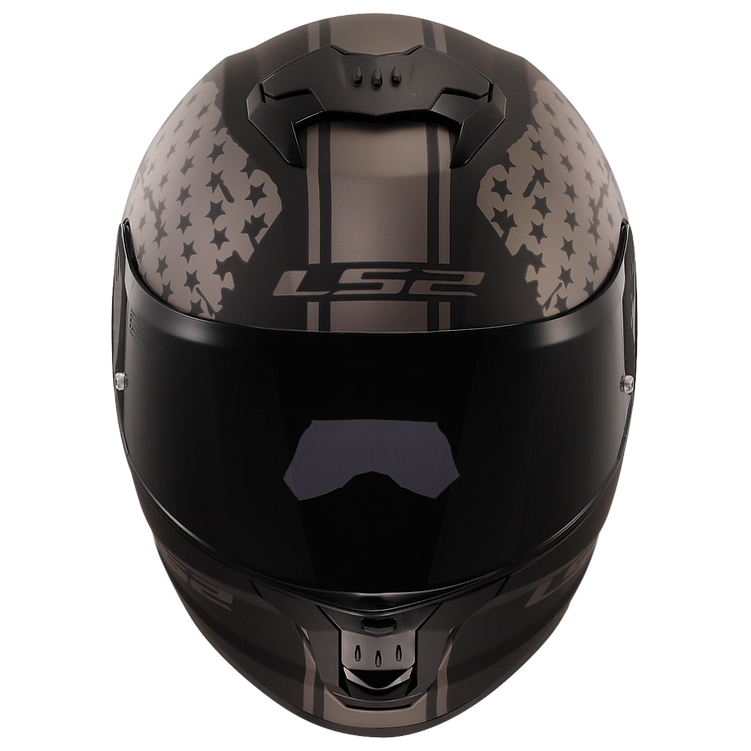 LS2 helmet LS2 Stream II America Full Face Motorcycle Helmet W/ SunShield Jorgensen Powersports