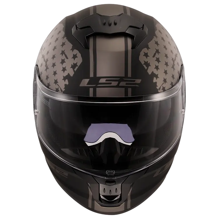 LS2 helmet LS2 Stream II America Full Face Motorcycle Helmet W/ SunShield Jorgensen Powersports