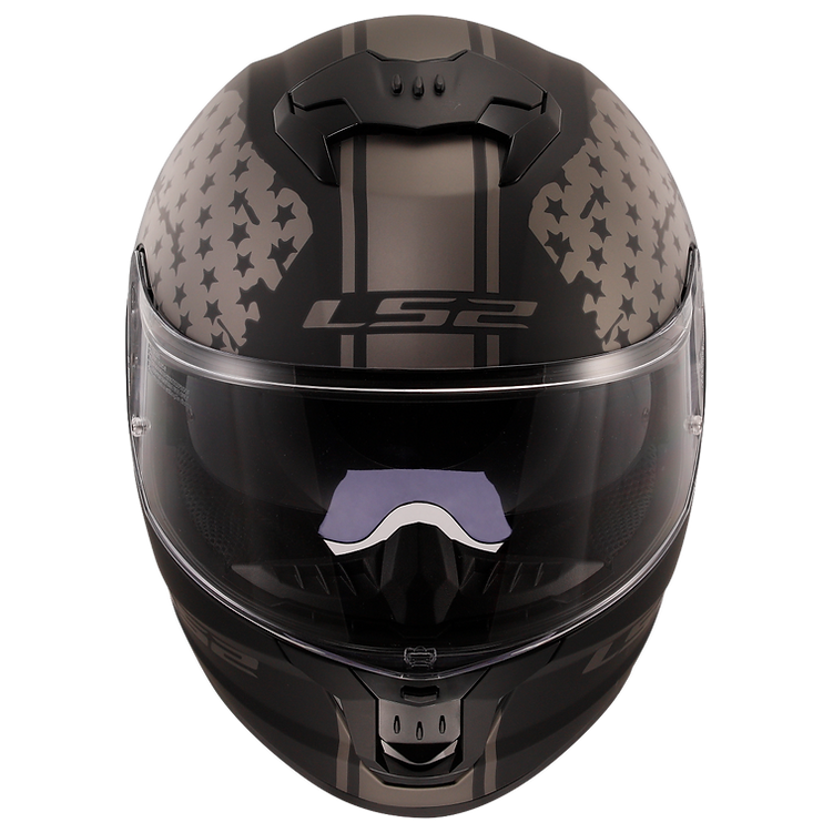 LS2 helmet LS2 Stream II America Full Face Motorcycle Helmet W/ SunShield Jorgensen Powersports