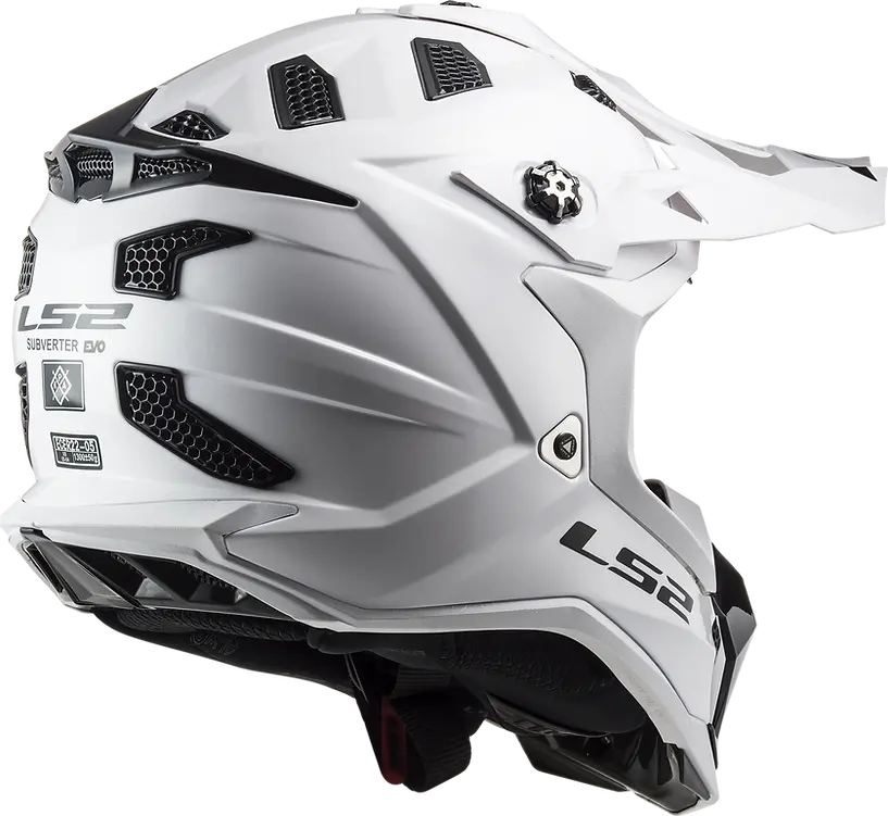 LS2 helmet LS2 Subverter Evo Solid Full Face MX Motorcycle Helmet Jorgensen Powersports