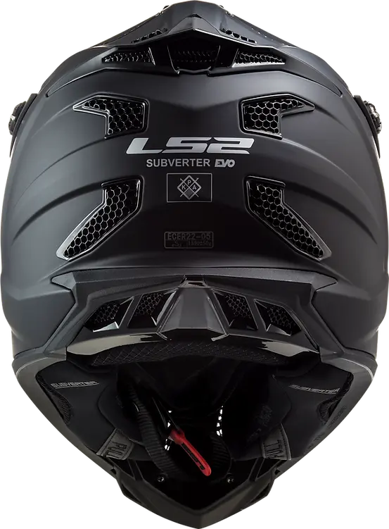 LS2 helmet LS2 Subverter Evo Solid Full Face MX Motorcycle Helmet Jorgensen Powersports