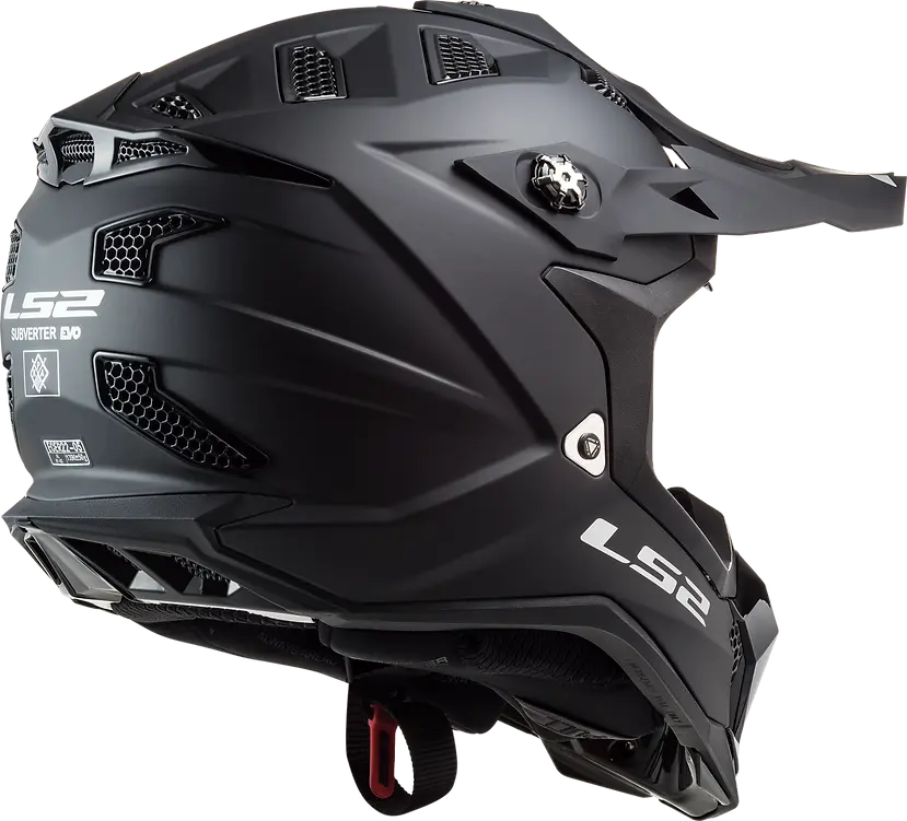 LS2 helmet LS2 Subverter Evo Solid Full Face MX Motorcycle Helmet Jorgensen Powersports