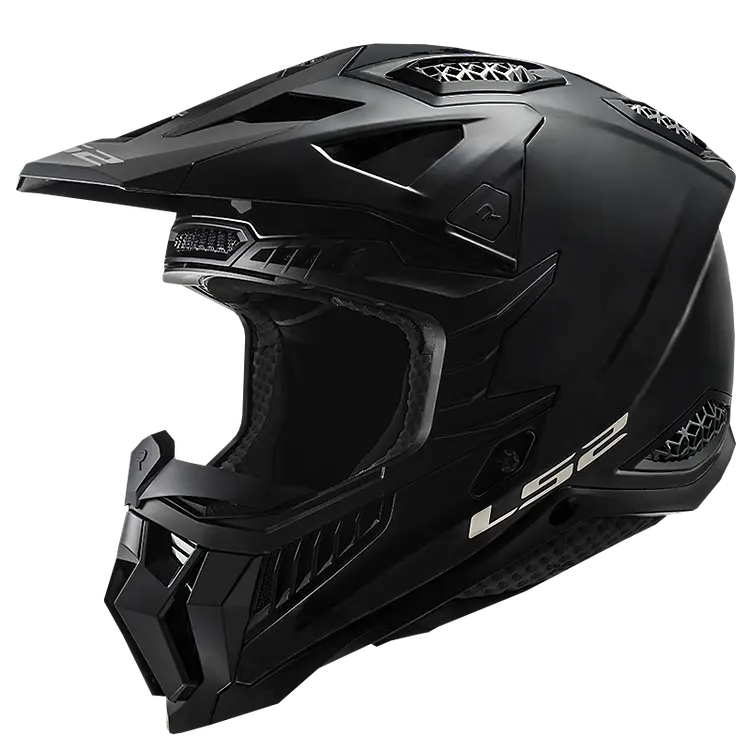 LS2 helmet Matte Black / Small LS2 X Force Solid Full Face MX Motorcycle Helmet 703-1012 6923221174791 Jorgensen Powersports