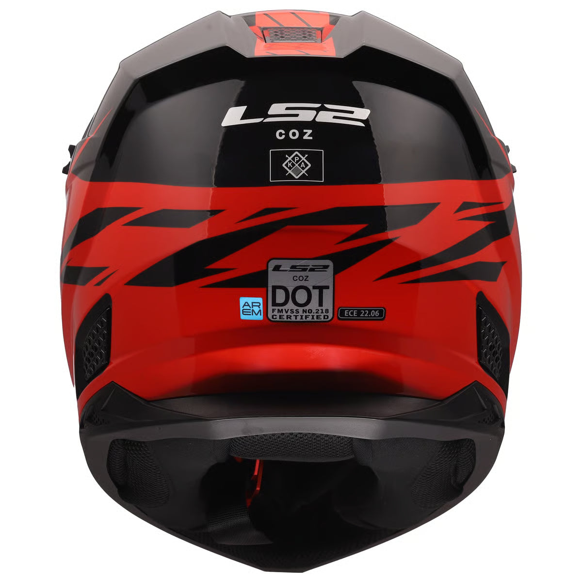 LS2 COZ Roar Full-Face Dirt Bike Helmet LS2