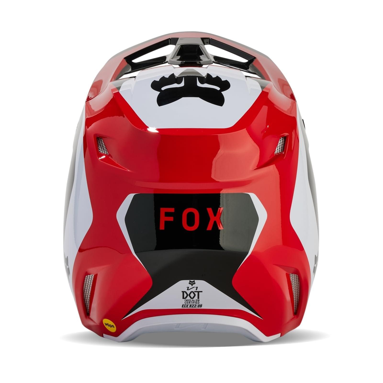Fox V1 Solid Helmet - Jorgensen Powersports
