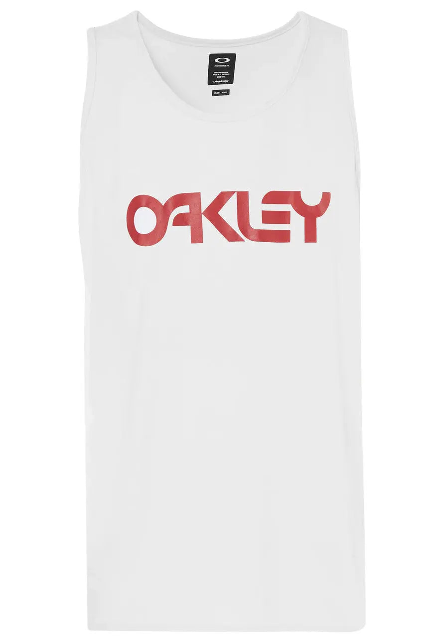 Oakley Apparel White / Medium Oakley Tank Tops 457135-100-M 19064542687 Jorgensen Powersports
