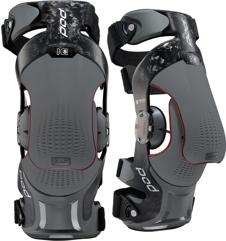 POD Protection Carbon Graphite / Small POD K8 3.0 KNEE BRACE CARBON (Pair) 664-0494S 815742014426 Jorgensen Powersports