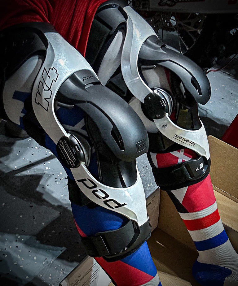 POD Protection POD K4 V2.0 KNEE BRACE (Pair) Jorgensen Powersports