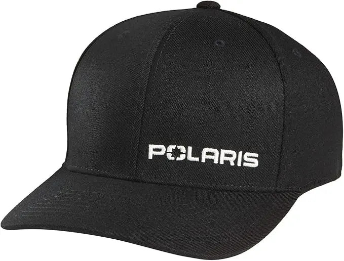 Polaris Apparel Black Polaris ATV Core Cap 2861524 Jorgensen Powersports