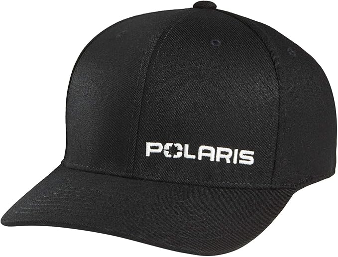 Polaris Apparel Black Polaris ATV Core Cap 2861524 Jorgensen Powersports
