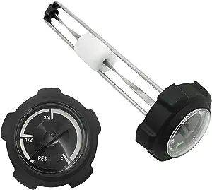 Polaris Automotive Parts and Accessories Polaris 8in. Gas Cap with Gauge 2871442 2871442 00194722635913 Jorgensen Powersports