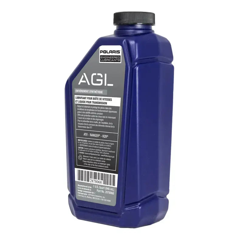 Polaris Automotive Parts and Accessories Polaris AGL Automatic Gearcase Lubricant and Transmission Fluid 2878068 00194722041455 Jorgensen Powersports