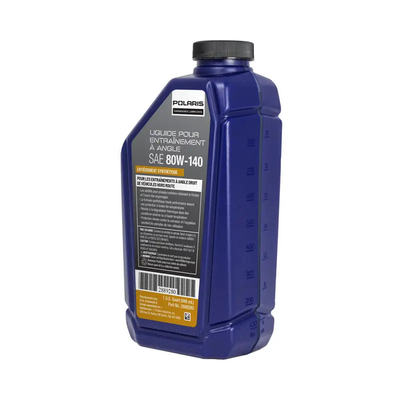 Polaris Automotive Parts and Accessories Polaris Angle Drive Differential Fluid, 2889280, 1 Quart 2889280 00197915058650 Jorgensen Powersports