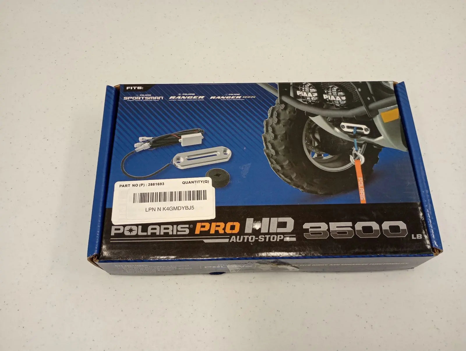 Polaris Automotive Parts and Accessories Polaris Auto Stop Upgrade, Winch 2881693 - Return 2881693 U Jorgensen Powersports