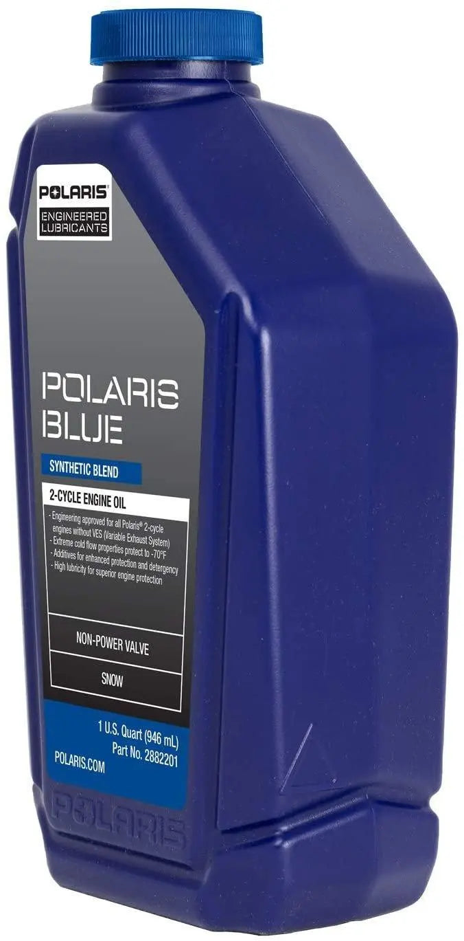 Polaris Blue Synthetic Blend 2-Cycle Oil - 1 Quart 2882201 Polaris