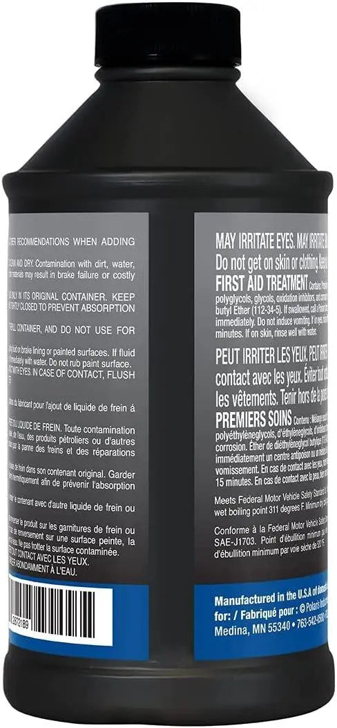 Polaris DOT 4 Brake Fluid - 12Oz 2872189 Polaris