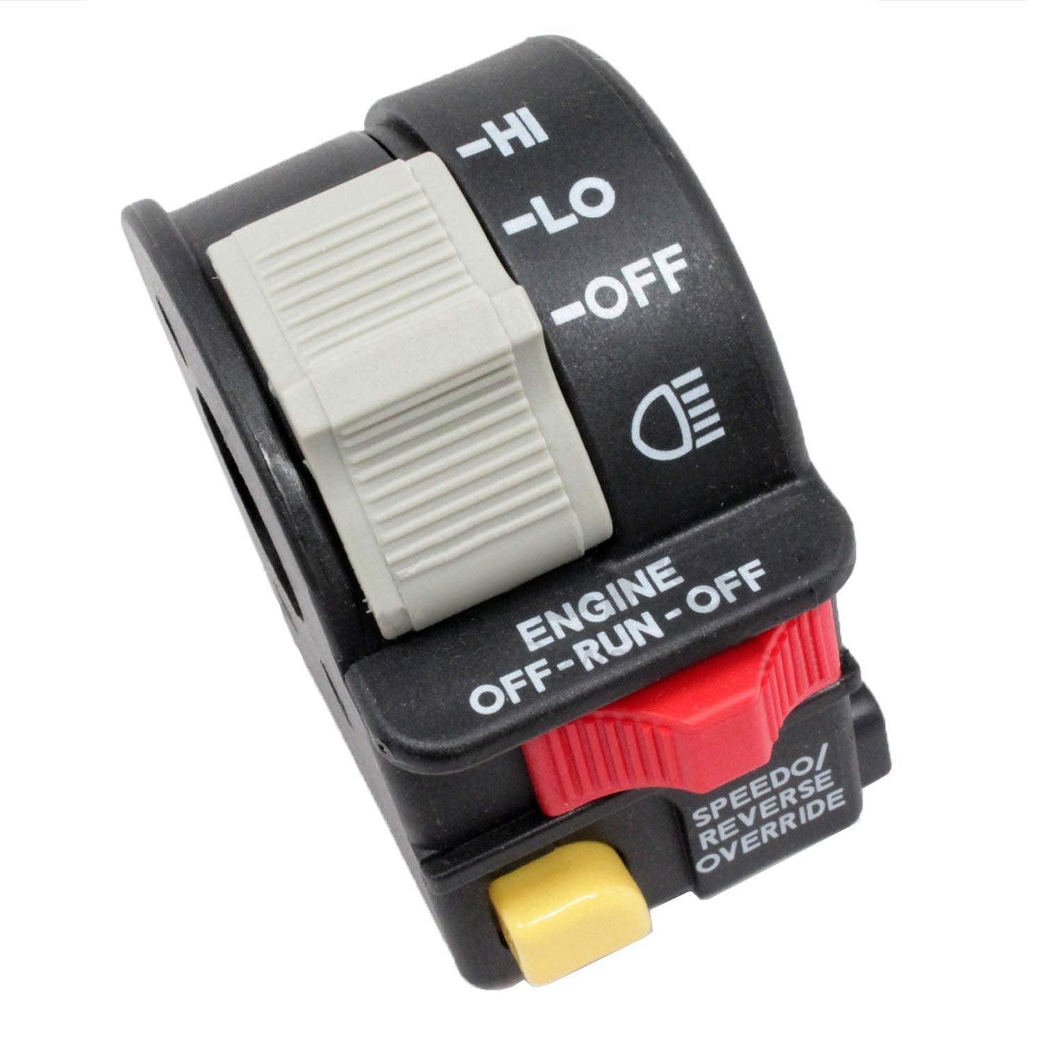 Polaris Automotive Parts and Accessories Polaris Left Hand Hi/Lo/Off Kill Key Start Switch 4011835 701748697155 Jorgensen Powersports