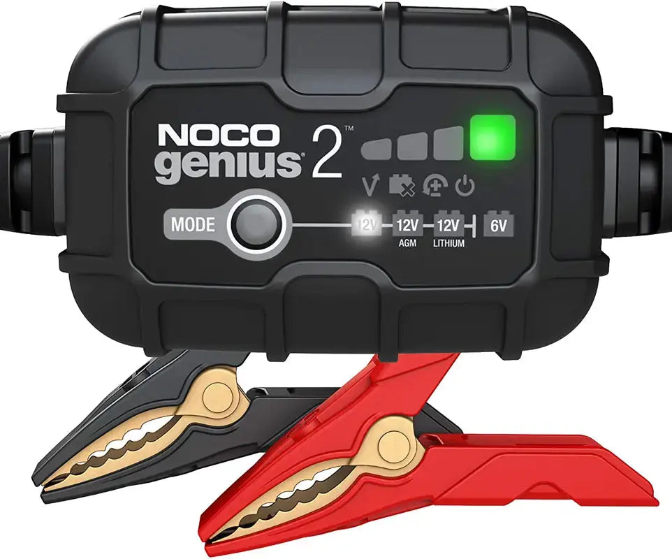 Polaris Automotive Parts and Accessories Polaris NOCO Battery Charger 2 Amp 2830568 Jorgensen Powersports