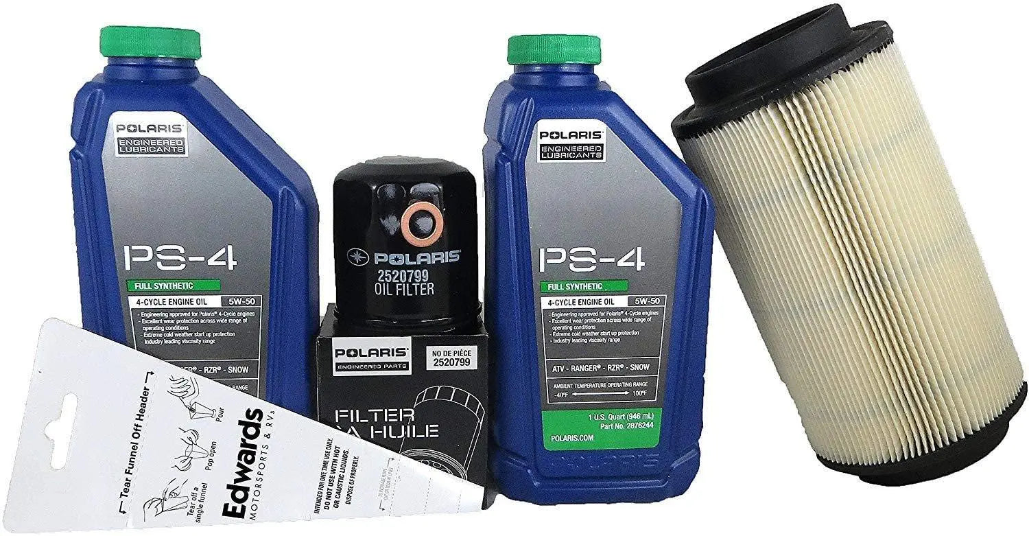 Polaris Oil Change and Air Filter Kit 5w/50 Polaris
